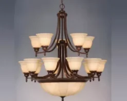 * Indoor Lighting|Top 10 Patriot Lighting® Brussels 20-Light Aztec Bronze Chandelier