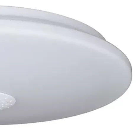 * Indoor Lighting|Top 10 Patriot Lighting® Clef White Integrated Led Bluetooth® Speaker Flush Mount Ceiling Light
