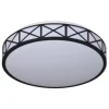 * Indoor Lighting|Top 10 Patriot Lighting® Criss Black Integrated Led Flush Mount Ceiling Light