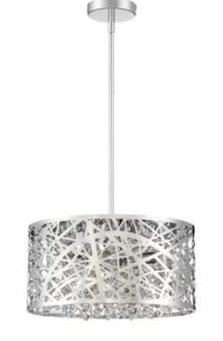 * Indoor Lighting|Top 10 Patriot Lighting® Elegant Home Braylen Chrome 6-Light Pendant