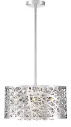 * Indoor Lighting|Top 10 Patriot Lighting® Elegant Home Braylen Chrome 6-Light Pendant