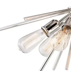 * Indoor Lighting|Top 10 Patriot Lighting® Estelle Polished Nickel 6 Light Semi-Flush Mount Ceiling Light
