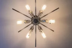 * Indoor Lighting|Top 10 Patriot Lighting® Estelle Polished Nickel 6 Light Semi-Flush Mount Ceiling Light