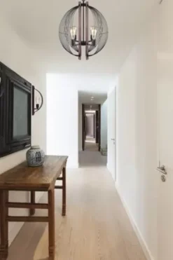 * Indoor Lighting|Top 10 Patriot Lighting® Gage Black With Wood Accents 1-Light Indoor Wall Light
