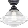 * Indoor Lighting|Top 10 Patriot Lighting® Huntley Oil Rubbed Bronze Semi-Flush Mount Ceiling Light