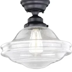 * Indoor Lighting|Top 10 Patriot Lighting® Huntley Oil Rubbed Bronze Semi-Flush Mount Ceiling Light