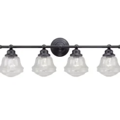 * Indoor Lighting|Top 10 Patriot Lighting® Huntley Oil Rubbed Bronze 4 Light Vanity Light
