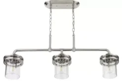 * Indoor Lighting|Top 10 Patriot Lighting® Joska Brushed Nickel 3 Light Island Light