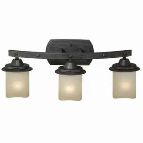 * Indoor Lighting|Top 10 Patriot Lighting® Lancaster Black Walnut 3-Light Vanity Light