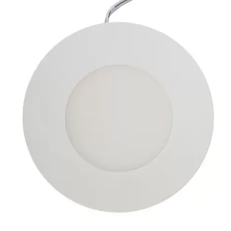* Indoor Lighting|Top 10 Patriot Lighting® Led White Slim Plug-In Under Cabinet Puck Light – 3 Pack