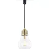* Indoor Lighting|Top 10 Patriot Lighting® Minna Brass 1-Light Track Lighting Pendant