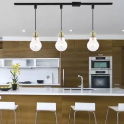 * Indoor Lighting|Top 10 Patriot Lighting® Minna Brass 1-Light Track Lighting Pendant