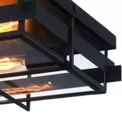 * Outdoor Lighting|Top 10 Patriot Lighting® Muller Bronze 2-Light Outdoor Flush Mount Ceiling Light