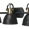 * Indoor Lighting|Top 10 Patriot Lighting® Ryann Matte Black 3-Light Vanity Light