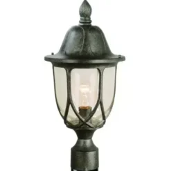 * Outdoor Lighting|Top 10 Patriot Lighting® Saxony Lava Stone Post Light