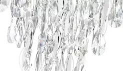 * Indoor Lighting|Top 10 Patriot Lighting® Shana Silver 4-Light Flush Mount Ceiling Light