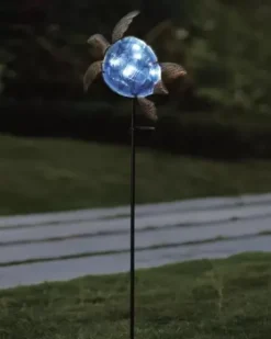 * Outdoor Lighting|Top 10 Patriot Lighting® Solar Integrated Led Turtle Landscape Light