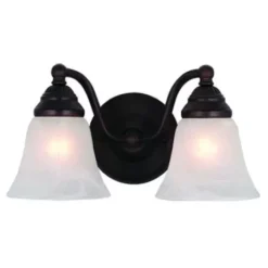 * Indoor Lighting|Top 10 Patriot Lighting® Standford Oil Burnished Bronze 2 Light Vanity Light