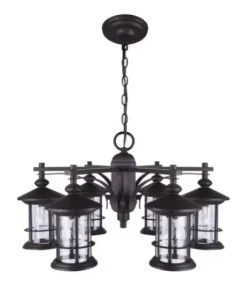 * Outdoor Lighting|Top 10 Patriot Lighting® Treehouse Oil-Rubbed Bronze Outdoor Chandelier