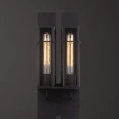 * Outdoor Lighting|Wholesale Patriot Lighting® Muller Bronze Outdoor Wall Light