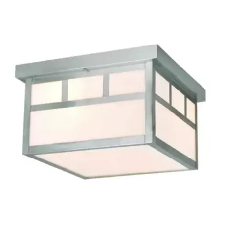 * Outdoor Lighting|Wholesale Patriot Lighting® Craftsman Stainless Steel Outdoor Ceiling Light
