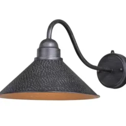 * Outdoor Lighting|Wholesale Patriot Lighting® Outland Aged Iron Outdoor Wall Light