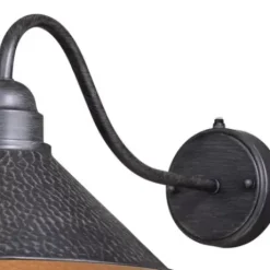 * Outdoor Lighting|Wholesale Patriot Lighting® Outland Aged Iron Outdoor Wall Light