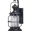 * Outdoor Lighting|Wholesale Patriot Lighting® Tinsley Black Outdoor Motion Sensor Security Wall Light