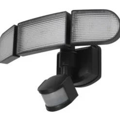 * Outdoor Lighting|Wholesale Patriot Lighting® Led Battery Powered Tri Head Motion Sensor Outdoor Security Flood Light
