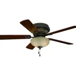 * Ceiling Fans|Wholesale Patriot Lighting™ Camden Ii 42″ Aged Walnut Indoor Led Ceiling Fan