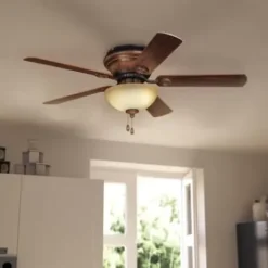 * Ceiling Fans|Wholesale Patriot Lighting™ Camden Ii 42″ Aged Walnut Indoor Led Ceiling Fan
