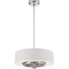 * Ceiling Fans|Wholesale Patriot Lighting™ Alain 23″ Polished Nickel Fandelier