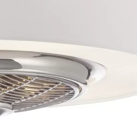 * Ceiling Fans|Wholesale Patriot Lighting™ Alain 23″ Polished Nickel Fandelier