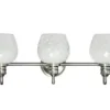 * Indoor Lighting|Wholesale Patriot Lighting® Mannix Brushed Nickel 3-Light Vanity Light