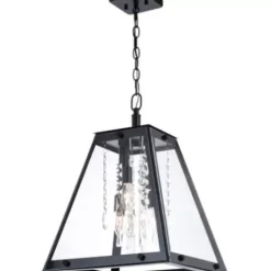 * Indoor Lighting|Wholesale Patriot Lighting® Tremont Matte Black 4 Light Pendant