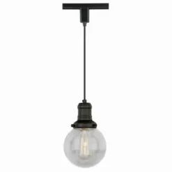 * Indoor Lighting|Wholesale Patriot Lighting® Loft 1-Light Bronze Track Lighting Pendant