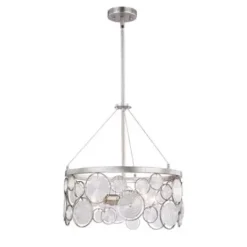* Indoor Lighting|Wholesale Patriot Lighting® Jolani Antique Silver 4-Light Pendant