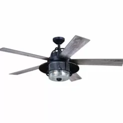 * Ceiling Fans|Wholesale Patriot Lighting™ Wilmington 56″ New Bronze Led Outdoor Ceiling Fan